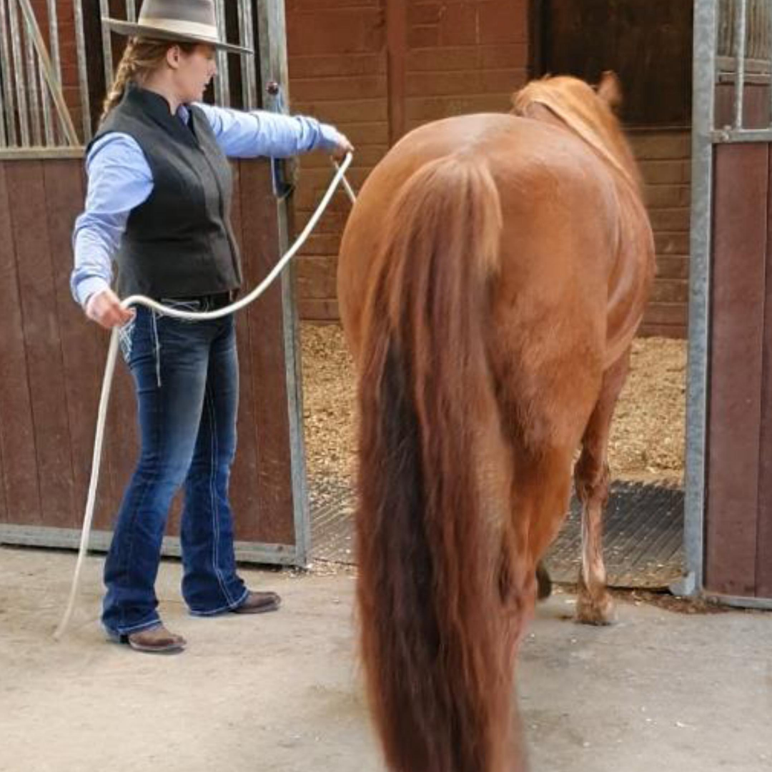 Sending through a doorway